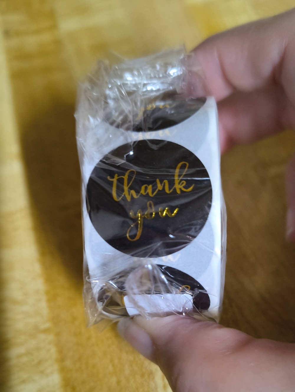 Roll Of 500 Thank You Stickers